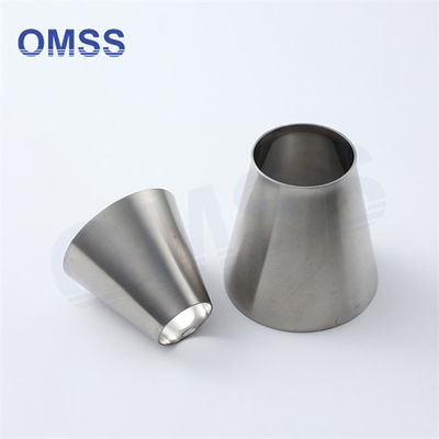 Pipe en acier inoxydable de qualité alimentaire, soudage, raccordement, réducteur de tuyaux sanitaires concentriques L31/32