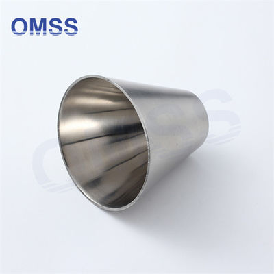 Pipe en acier inoxydable de qualité alimentaire, soudage, raccordement, réducteur de tuyaux sanitaires concentriques L31/32
