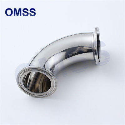 2CMP Sanitaire Pipe en acier inoxydable de montage 90° Tri Serre tuyau coude 90 degrés
