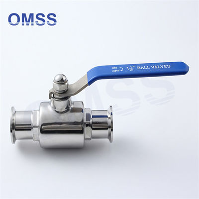 1/2 &quot;-12&quot; soupape sanitaire à bille serrée en acier inoxydable à bille Npt soupape pour boissons