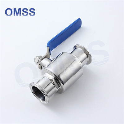 1/2 &quot;-12&quot; soupape sanitaire à bille serrée en acier inoxydable à bille Npt soupape pour boissons