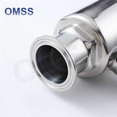 1/2 &quot;-12&quot; soupape sanitaire à bille serrée en acier inoxydable à bille Npt soupape pour boissons