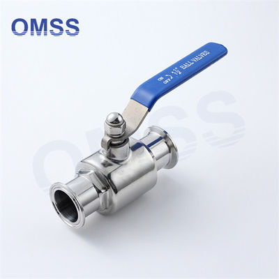 1/2 &quot;-12&quot; soupape sanitaire à bille serrée en acier inoxydable à bille Npt soupape pour boissons
