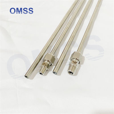 316L EP raccords raccords de tuyauterie ultra-propres 1 mm tube capillaire en acier inoxydable avec fil mâle ou femelle