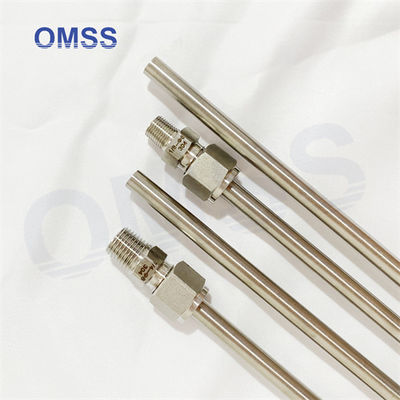 316L EP raccords raccords de tuyauterie ultra-propres 1 mm tube capillaire en acier inoxydable avec fil mâle ou femelle