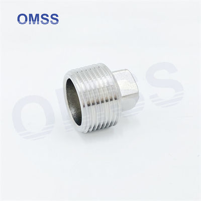 Pipe à vis en acier inoxydable 304 carré hexagone mâle connecteur de tuyau fileté
