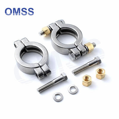Clampes tri-boulonnées à double boulon sanitaires à haute pression pour kits de brasserie